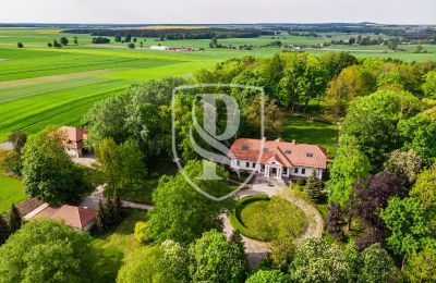 Manor House for sale Przedbórz, Łódź Voivodeship, Drone view