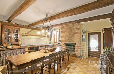 Country House for sale Sarteano, Tuscany, RIF 3005 Küche und Essbereich