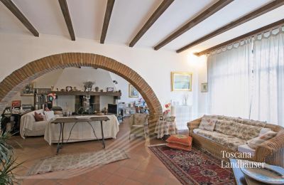 Farmhouse for sale Sarteano, Tuscany, RIF 3009 Blick in Wohnbereich