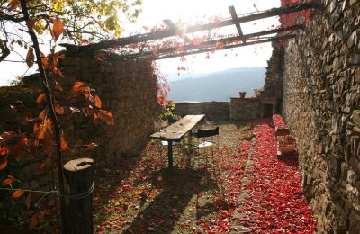 Historical tower for sale Bucine, Tuscany, Terrace