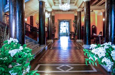 Castle for sale Frączków, Opole Voivodeship, Entrance Hall