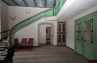 Castle for sale Przybysław, West Pomeranian Voivodeship, Entrance Hall