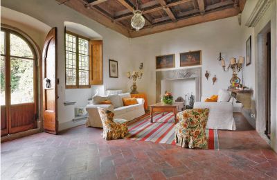 Historic Villa for sale Firenze, Tuscany, Living Room