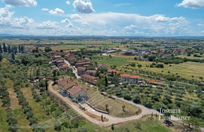 Country House for sale Cortona, Tuscany, RIF 3085 Vogelperspektive