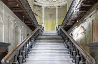 Castle for sale Bożków, Palac Wilelma von Magnis 1, Lower Silesian Voivodeship, Staircase