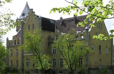 Castle for sale Dobrowo, West Pomeranian Voivodeship, Back view