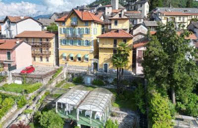 Historic Villa for sale Bee, Piemont, Drone view