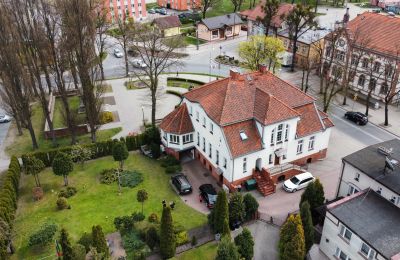 Historic Villa for sale Susz, Warmian-Masurian Voivodeship, Drone view