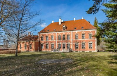 Castle for sale Leźno, Pałac w Leźnie 45, Pomeranian Voivodeship, Back view