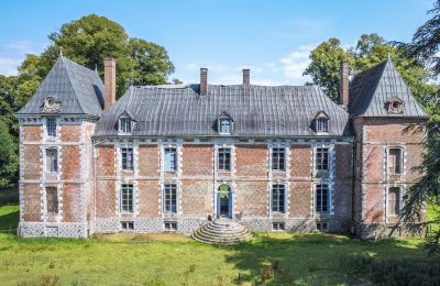 Castle for sale Dieppe, Normandy, Back view