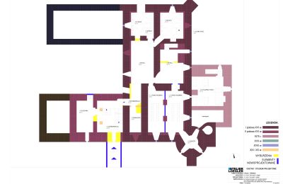 Property Osetno, Floor plan 1