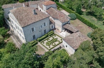 Medieval Castle Roquecor, Occitania