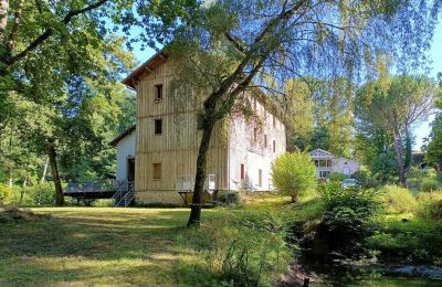 Character properties, Stylish country home near Bordeaux: Old mill with vacation apartments