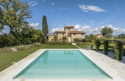 Character properties, Tuscan Estate with Panoramic Views in Montepulciano, 19th Century