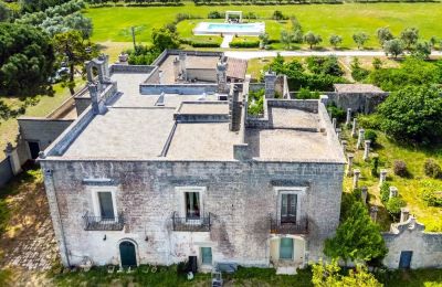 Historic Villa for sale Francavilla Fontana, Apulia, Drone view