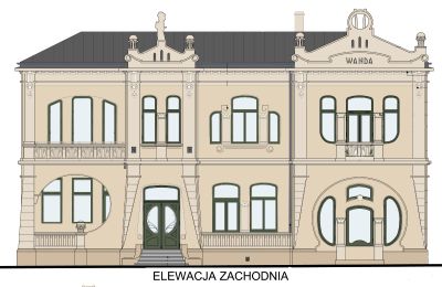 Historic Villa for sale Piotrków Trybunalski, Jarosława Dąbrowskiego 14, Łódź Voivodeship, Visualization