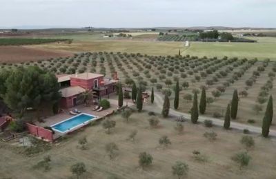 Farmhouse for sale Almagro, Almagro, Castile-La Mancha, Drone view