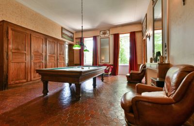 Castle for sale Barjac, Occitania, Billiard room