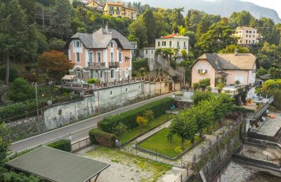 Historic Villa for sale Baveno, Piemont, Drone view