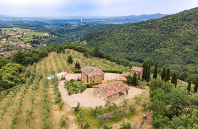 Country House for sale Figline e Incisa Valdarno, Tuscany, RIF 2966 Blick auf Anwesen