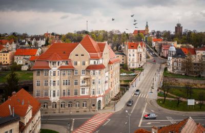 Historic Villa for sale Dzierżoniów, Henryka Sienkiewicza 4, Lower Silesian Voivodeship, Drone view