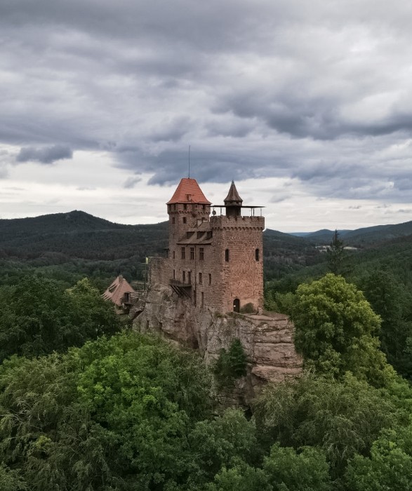 Berwartstein Castle in Palatinate Forest: Erlenbach bei Dahn, Erlenbach bei Dahn