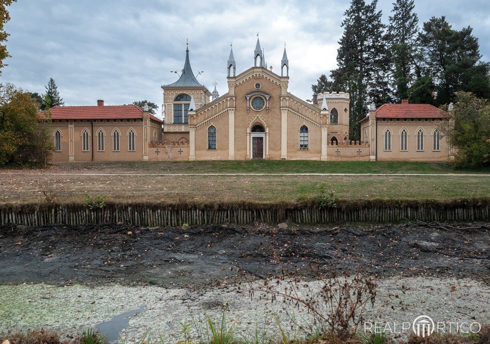 Wörlitz Garden: Gothic House, North side, Wörlitz