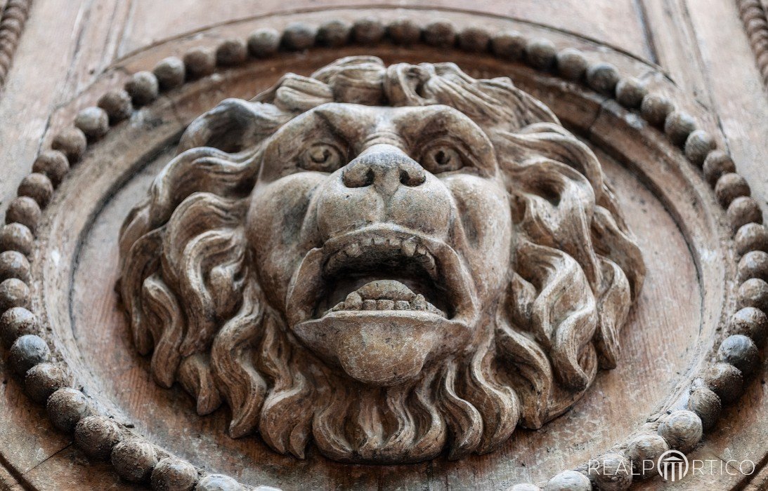 Manor in Booßen: Door detail, Booßen