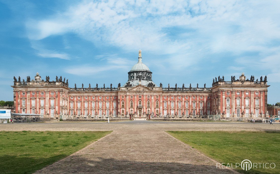 Potsdam: The new Palace in Sanssouci Park, Potsdam