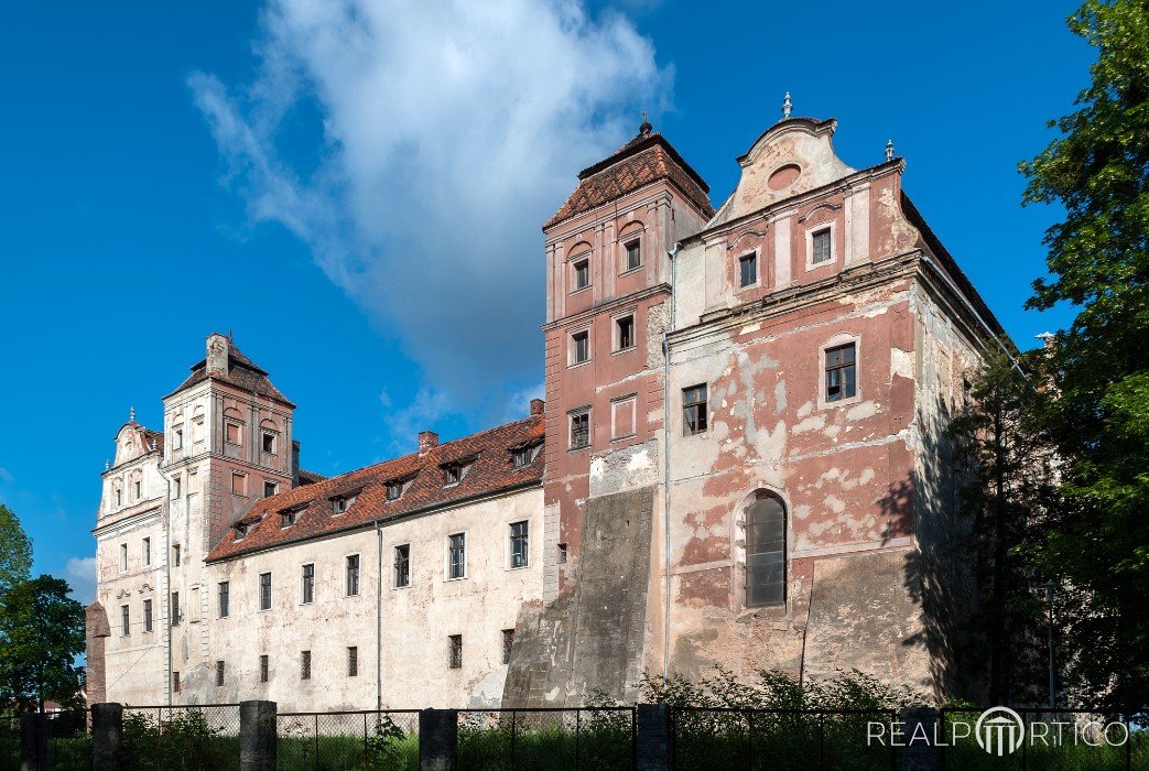 Palace in Niemodlin, Back View, Niemodlin