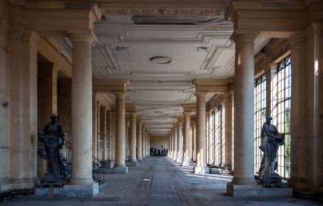 Potsdam, Orangerieschloss - Potsdam: Plant Halls next to Orangery Castle