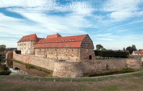 Heldrungen, Wasserburg Heldrungen - Fortress and Castle in Heldrungen - View from South