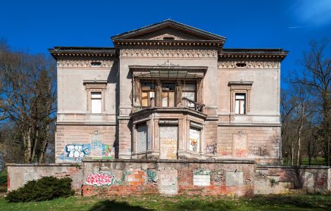 Nordhausen, Hohenrode - Villa of Tobacco manufacturer Carl Kneiff in Nordhausen