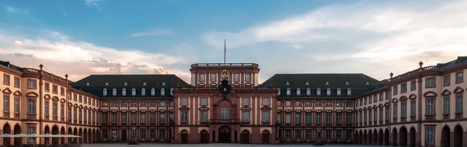 Mannheim, Schloss - Baroque Palace in Mannheim