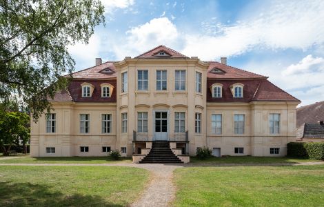 Reckahn, Reckahner Dorfstraße - Manor House in Reckahn - District Potsdam-Mittelmark, Brandenburg