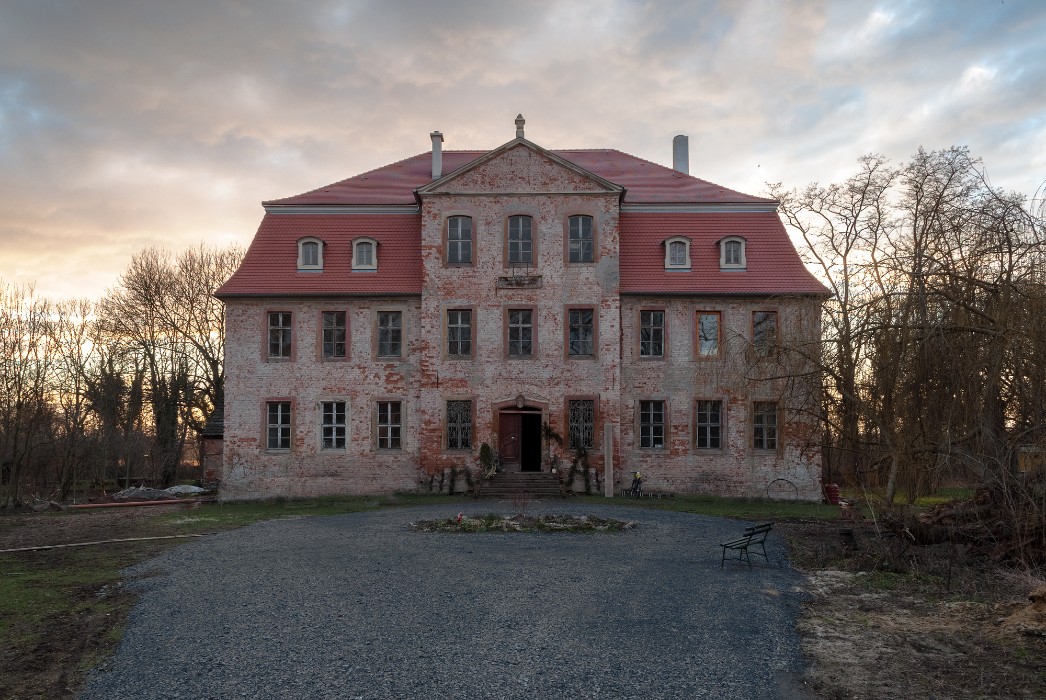 Audigast Castle in Leipzig County, Audigast