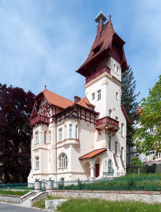 Villas in Marienbad: Anglická, Mariánské Lázně