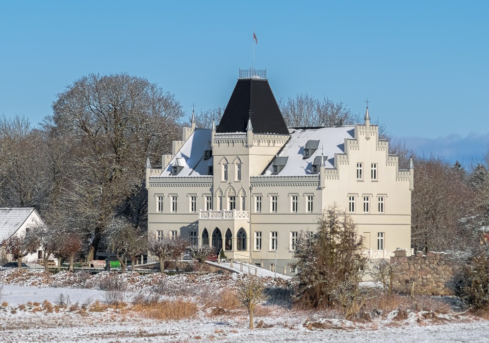 Reconstructed Manor House Wrangelsburg, Wrangelsburg