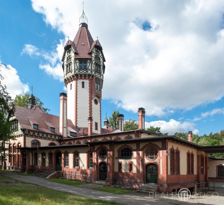 Beelitz Heilstätten: Boiler House with Water Tower, Beelitz-Heilstätten