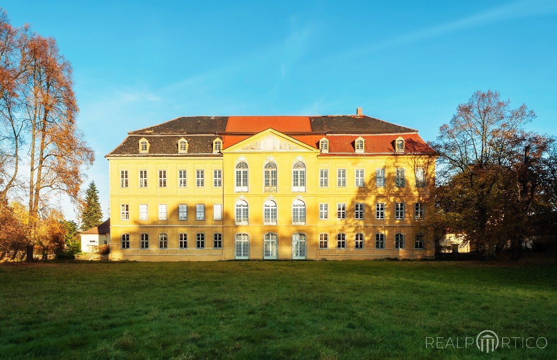 Palace in Nischwitz,  Garden Facade, Nischwitz