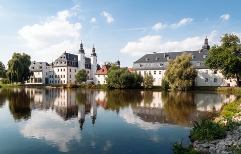 Blankenhain, Am Schloss - Castle in Blankenhain (Saxony)