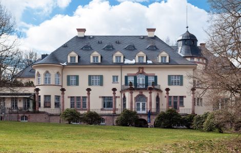 Hartenstein, Talstraße - Castle Hotel Wolfsbrunn - District Zwickau, Saxony