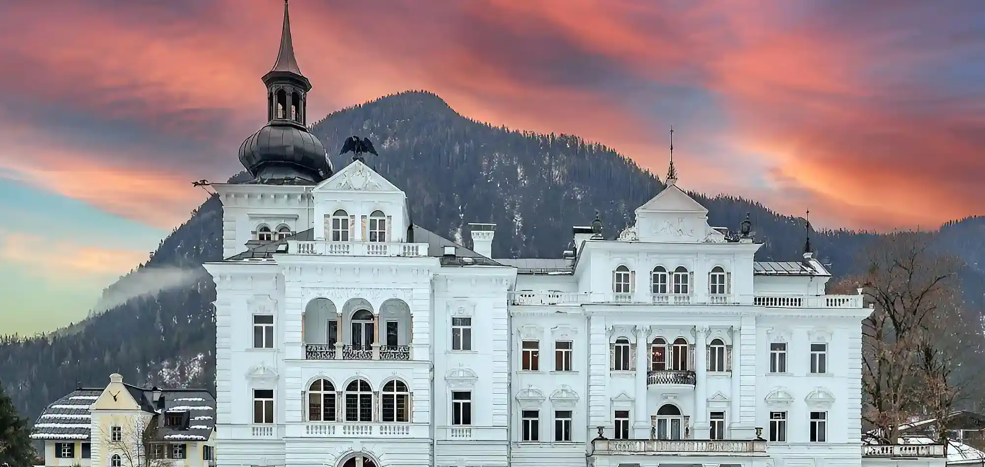 Luxury mountain palace in Austria