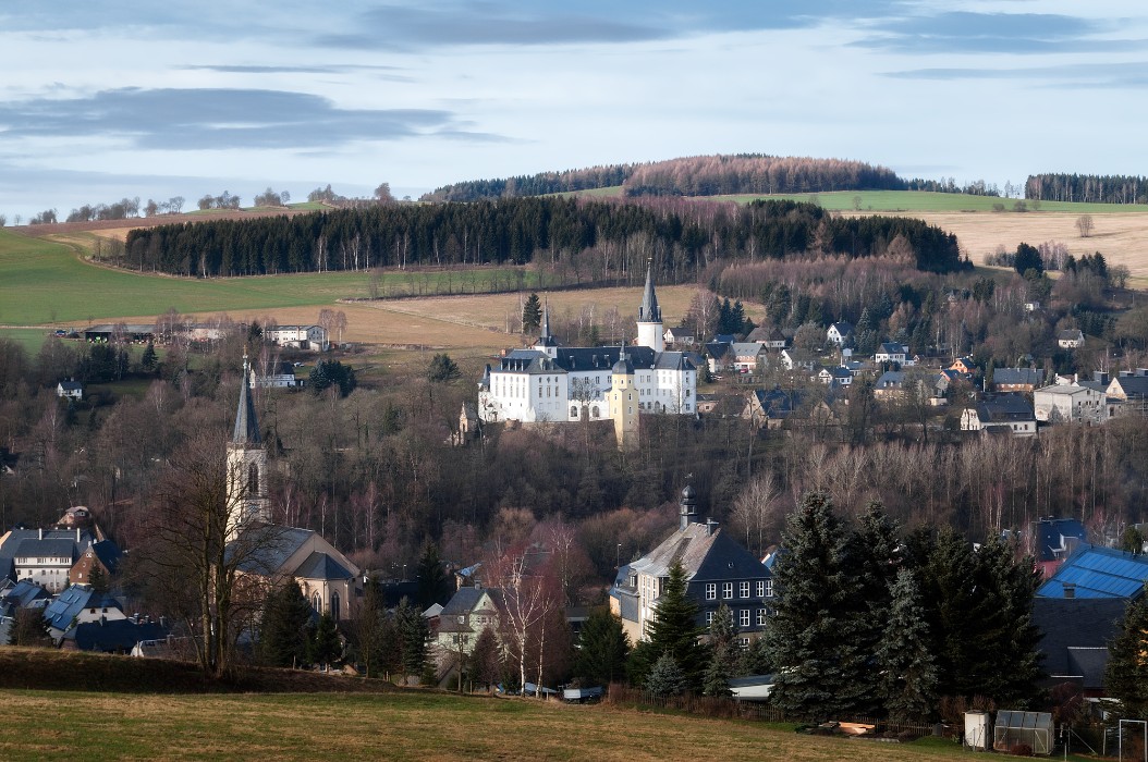 Purschenstein Castle in Neuhausen/Erzgebirge, Neuhausen/Erzgebirge