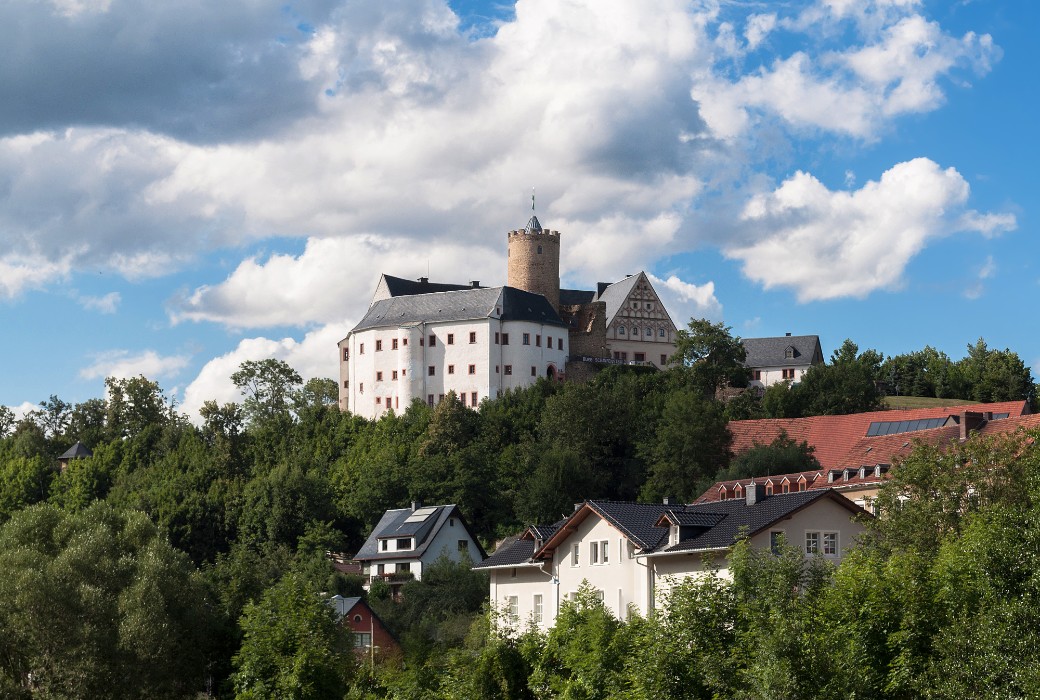 Castle in Scharfenstein, Scharfenstein, Erzgebirge