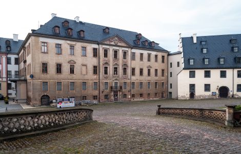 Altenburg, Schloss - Altenburg Castle - Castle Courtyard, Ballroom Building