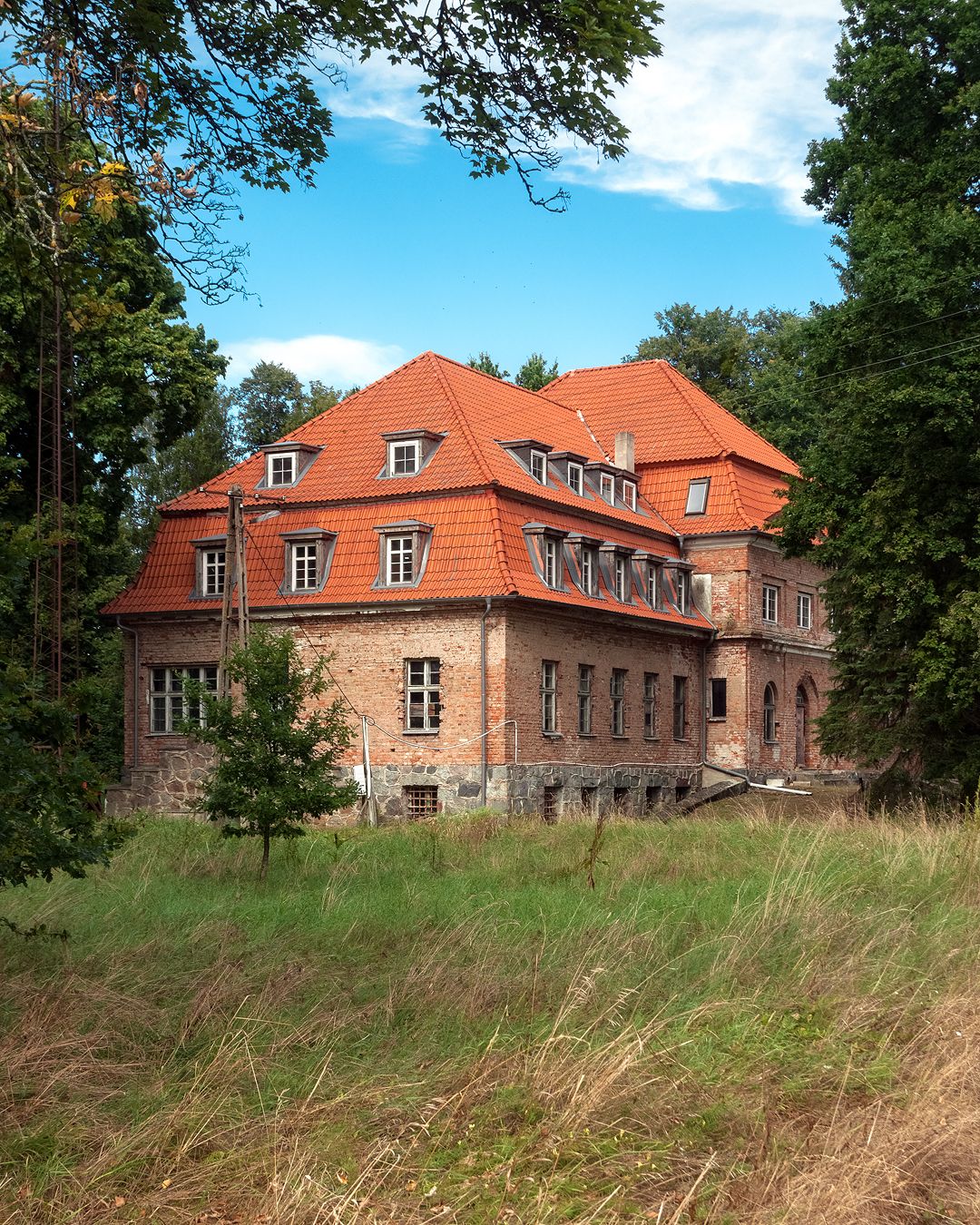 Palace in Okowizna, Eastern Poland