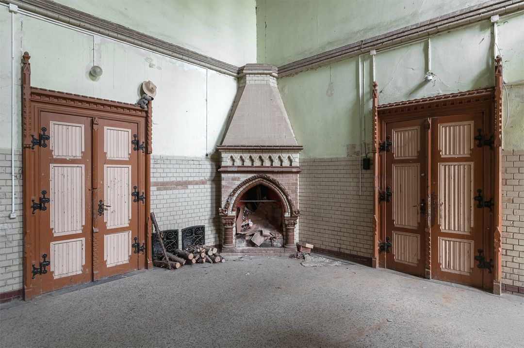 Entrance hall Spoitgendorf manor