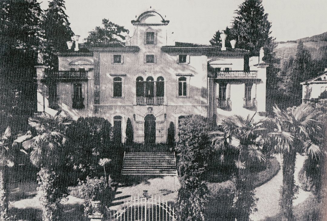 Demolished Villa Carlotta in Stresa, Lake Maggiore, Piemont